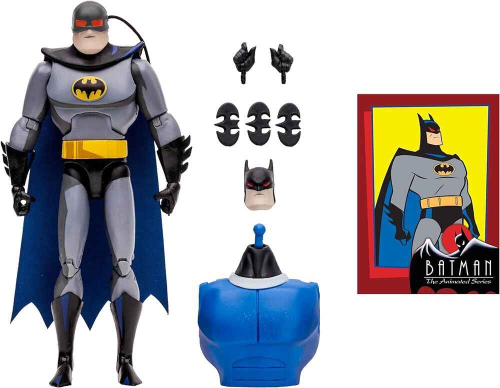 DC Direct Batman The Animated Series Wave 2 BAF Lock-Up - Batman 6