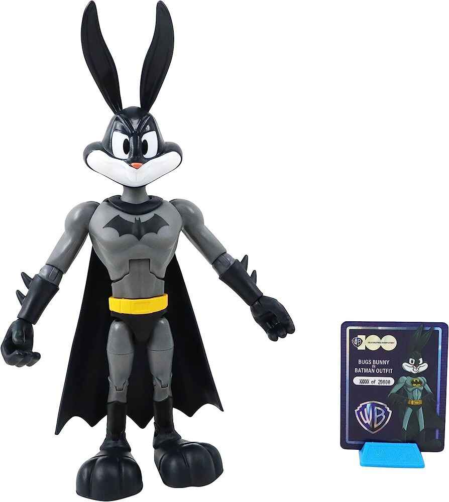 MASTER BUNNY EDITION BATMAN LIMITMED「５」 Looney Tunes X DC WB100 Bugs Bunny In Batman Outfit 7 Inch