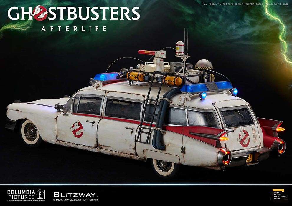 Ghostbusters Afterlife Ecto-1 22 Inch 1/6 Scale Vehicle