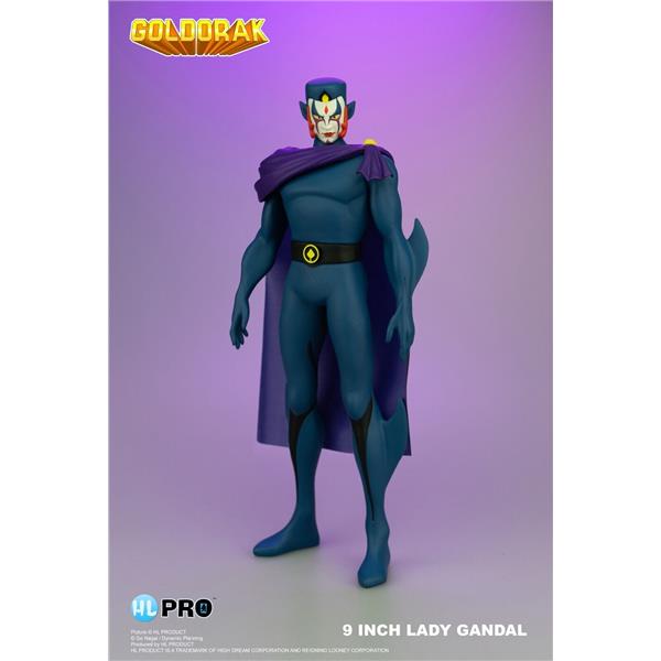 Grendizer (Goldorak) Lady Gandal 9 Inch Vinyl Figure