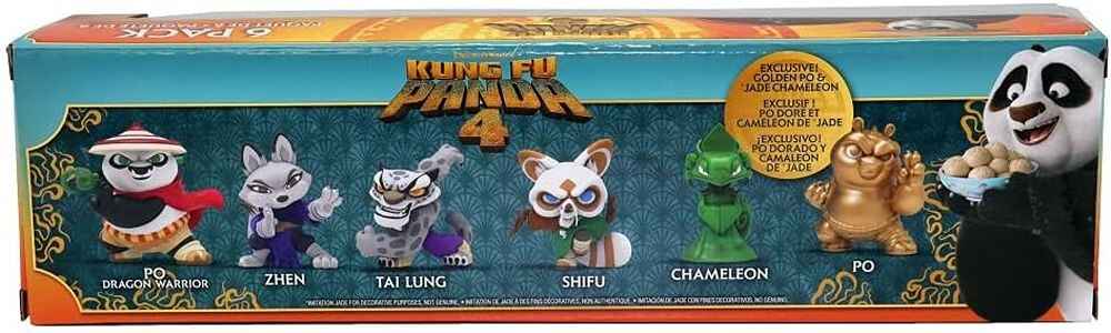 Kung Fu Panda Movie Inch Collectible 6-Pack Mini Figures