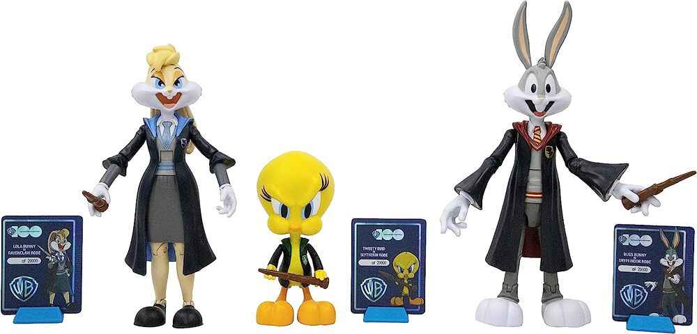 Looney Tunes X Harry Potter WB100 Bugs Bunny, Lola Bunny, Tweety