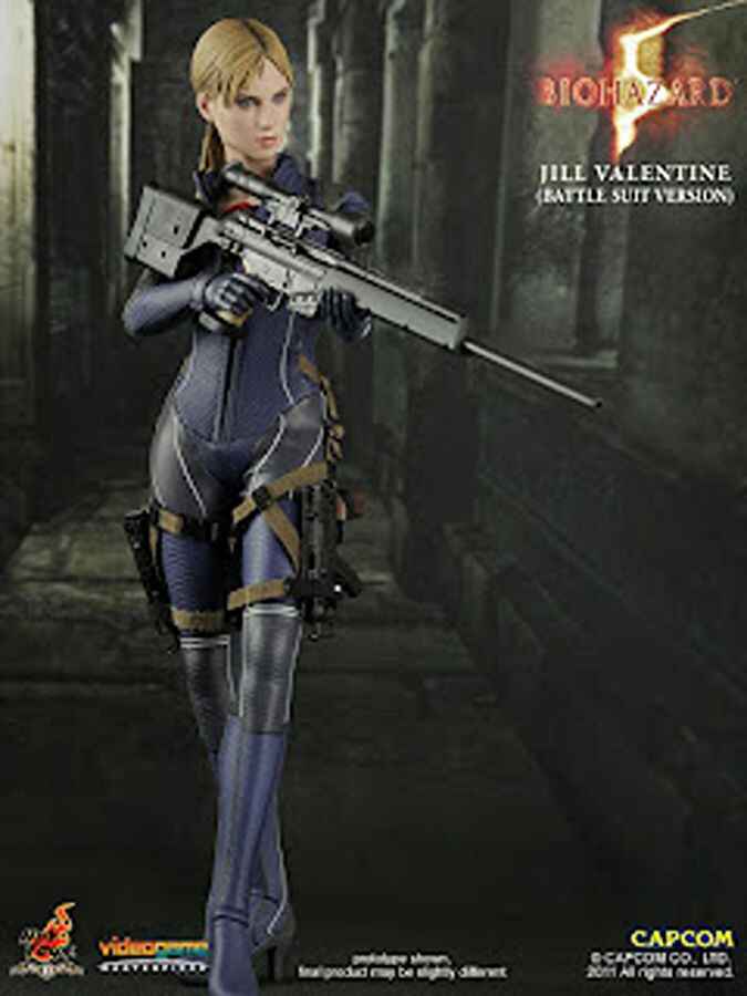 Resident Evil Jill Valentine Battle Suit Version 12 Inch 1/6 Scale