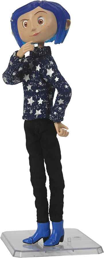 Coraline in Blue Star Sweater Inch Clothed Articulated Action