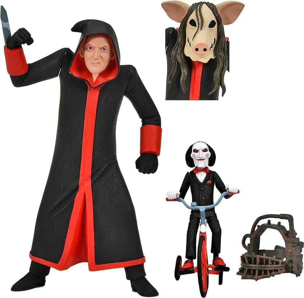 Toony Terrors Boxed Set - Saw Jigsaw Killer and Billy 6 inch
