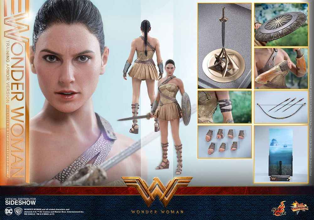 Wonder Woman （トレーニング・アーマー版） 未開封品 Wonder Woman Movie Wonder Woman (Training Armor Version) 1/6 Scale