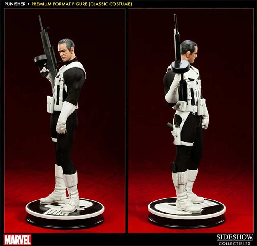 Marvel Comics Punisher (Classic Costume) 1/4 Scale 23 Inch Premium