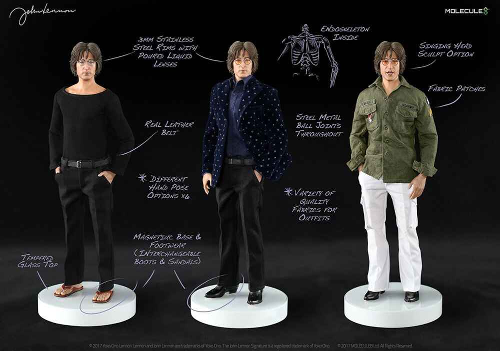 Molecule 8 John Lennon Imagine 12 Inch 1/6 Scale Limited Edition