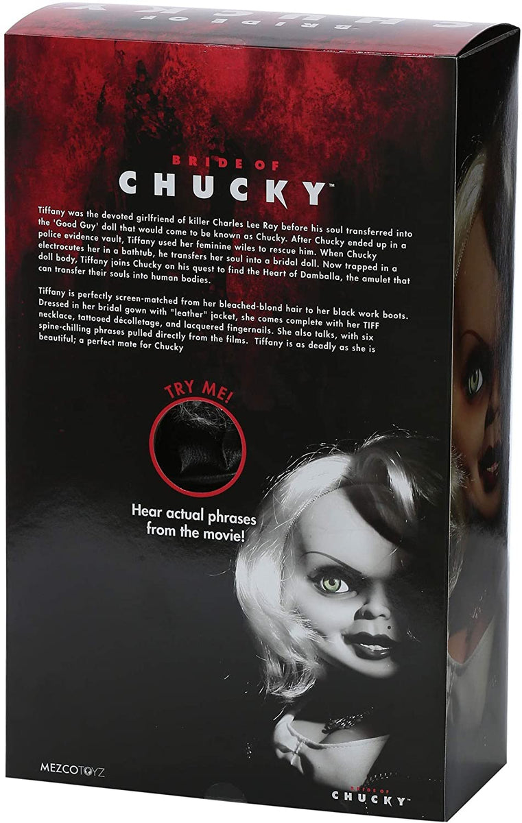 Bride of Chucky MDS Tiffany 15 Inch Mega Scale Talking Doll