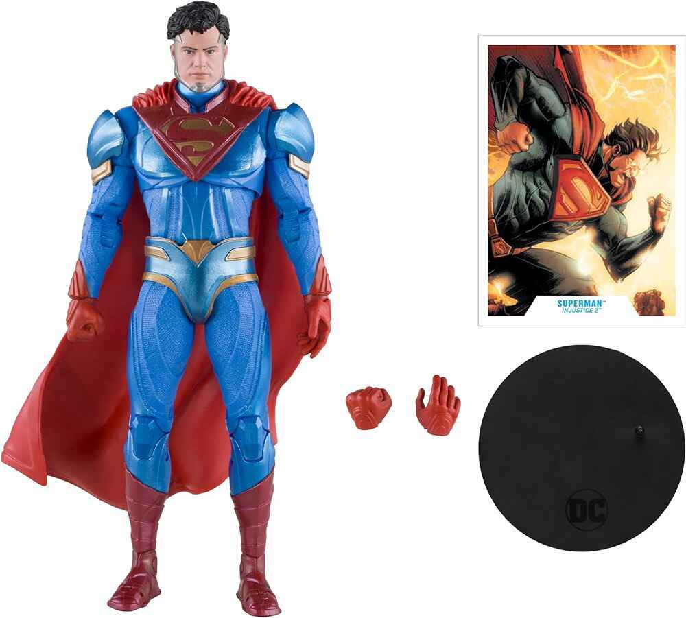 DC Multiverse Gaming Superman (Injustice 2) 7 Inch Action Figure