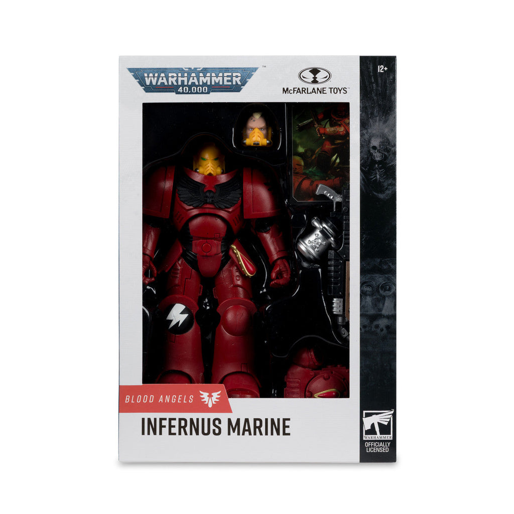 Warhammer 40,000 Wave 13 Infernus Marine (Blood Angels) 7 Inch Action Figure