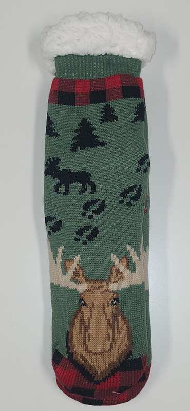 Socks Northwoods Moose Sherpa Lined Socks