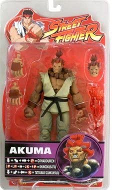 Sota Toys Street Fighter Round 4 Alpha Style Akuma Action Figure