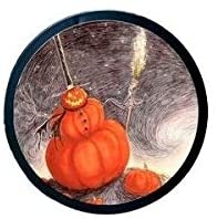 Nightmare Before Christmas Pumpkin Tin Serving Plate - figurineforall.com