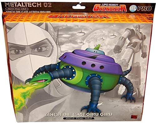 Grendizer Goldorak Giru Giru "Golgoth" Metaltech02 Die Cast Manga Color Exclusive Edition Ltd 300 Pcs - figurineforall.com