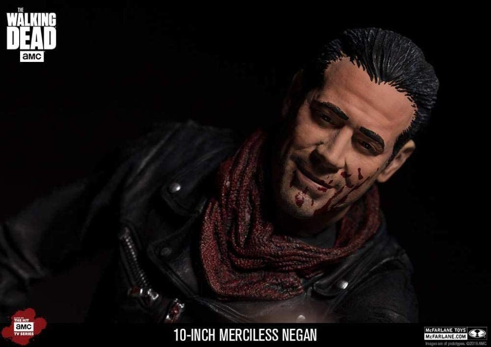 McFarlane Toys Walking Dead Negan Merciless Edition 10 Deluxe Figure figurineforall