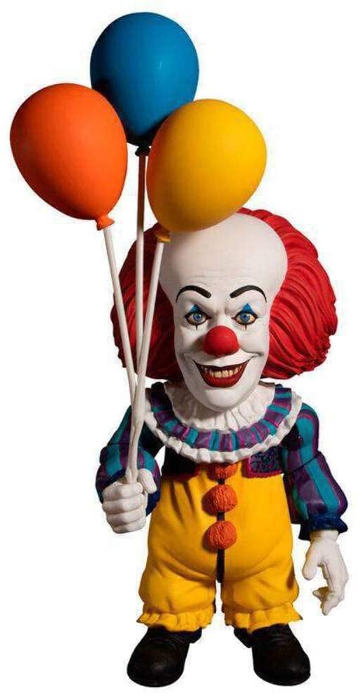 Designer Series IT 1990 Movie Pennywise 6 Inch Deluxe Roto Vinyl Figure - figurineforall.com