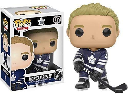 Funko Morgan Reilly - Toronto Maple Leafs POP! x NHL Vinyl Figure + 1 Free Official NHL Trading Card Bundle (112130) - figurineforall.com