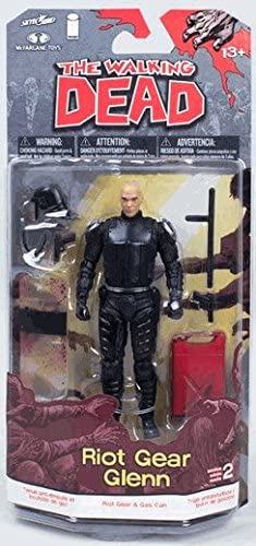The Walking Dead (Comic) Series 2 Riot Gear Glenn 5 Inch Action Figure - figurineforall.com