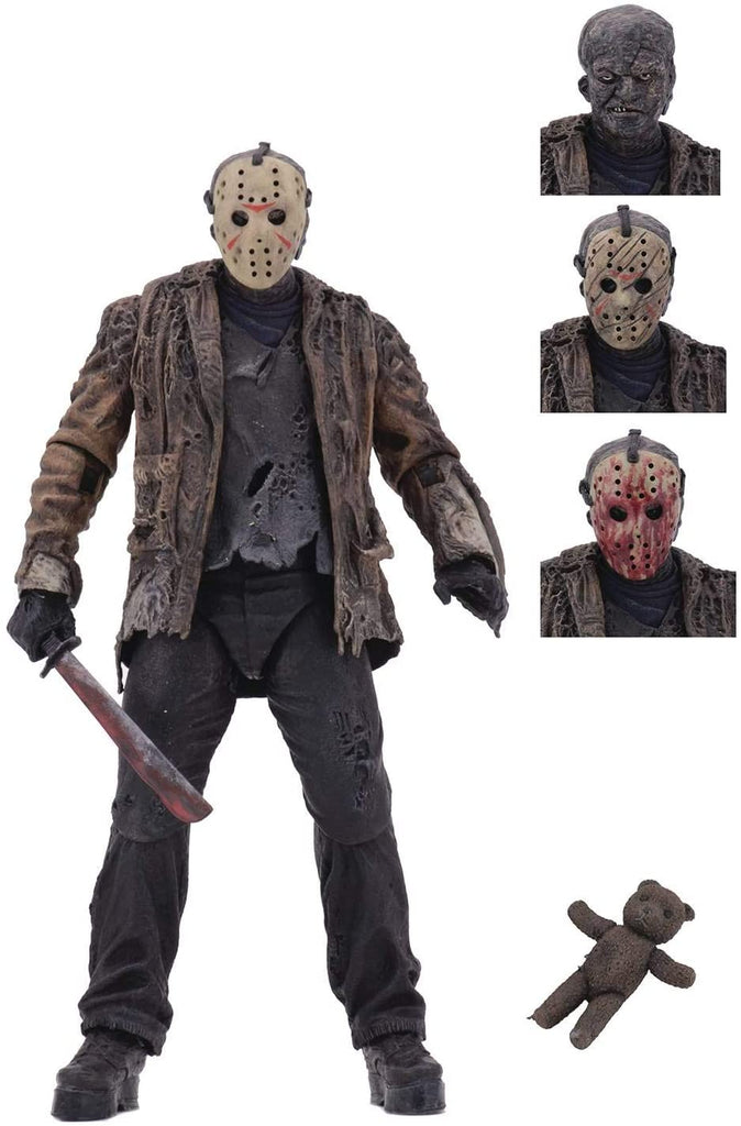 NECA Freddy vs Jason: Ultimate Jason 7 Inch Action Figure - figurineforall.com