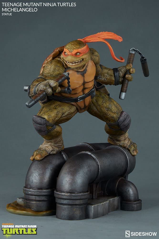 Sideshow TMNT Michelangelo Statue - figurineforall.com