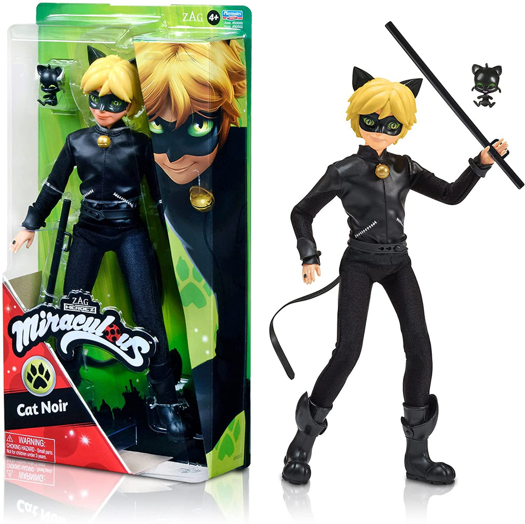 Miraculous Cat Noir 11 inch Action Doll - figurineforall.com