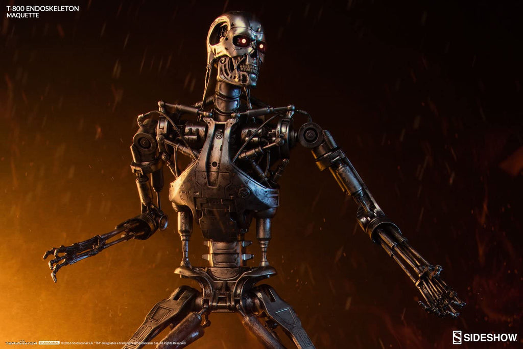 Terminator T-800 Endoskeleton 1/4 Scale Maquette Statue 300157