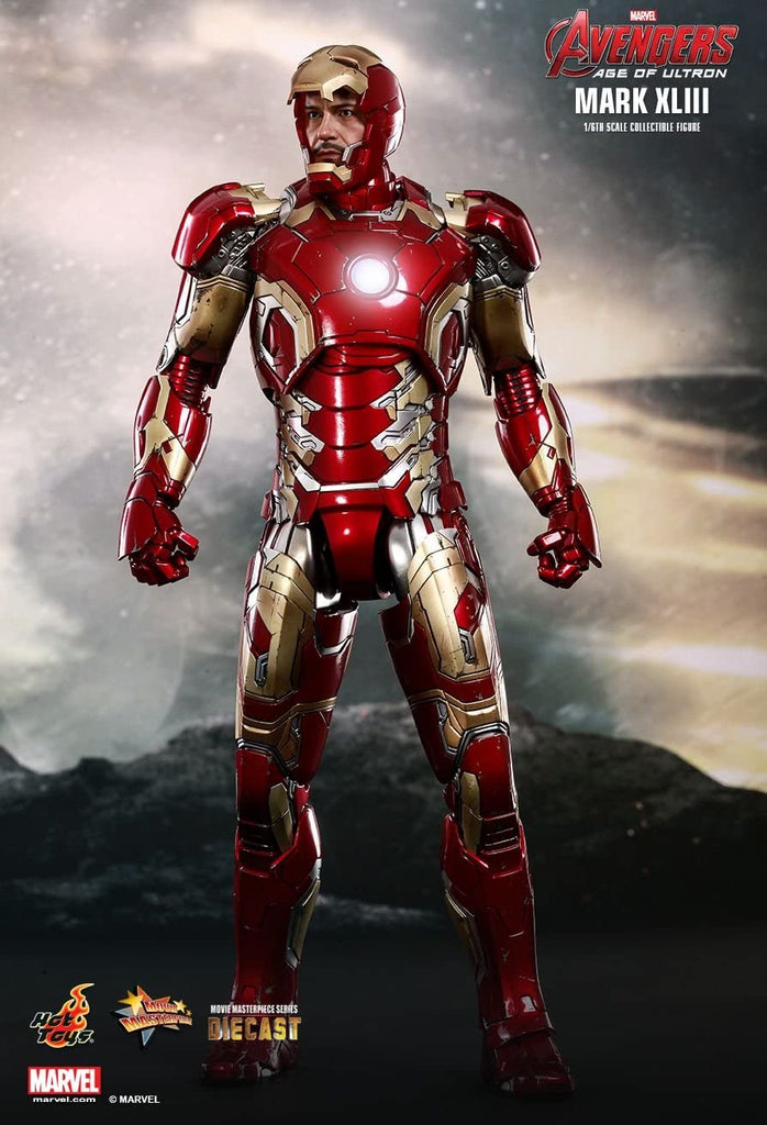 Hot Toys Mms278D09 Iron Man Mk43 Mark43 Avengers Age of Ultron Tony Stark - figurineforall.com