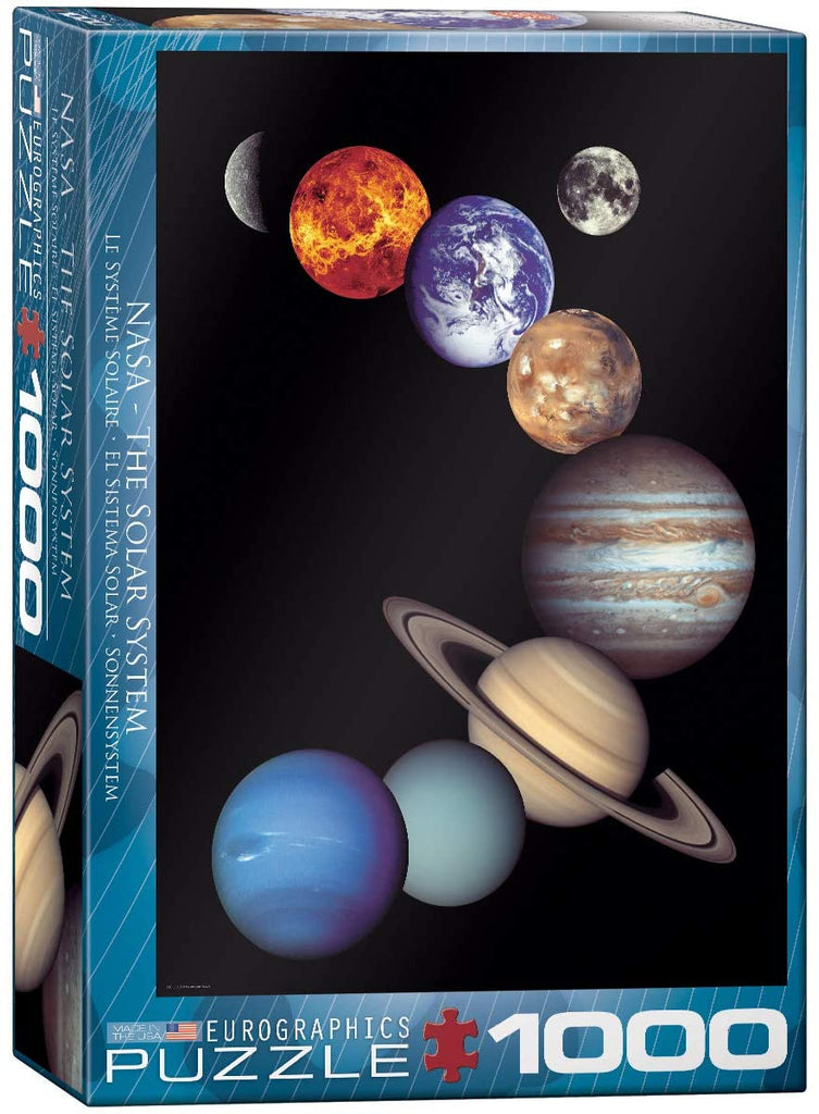 Puzzle 1000 Piece - Nasa Solar System Jigsaw Puzzle 6000-0100 - figurineforall.com