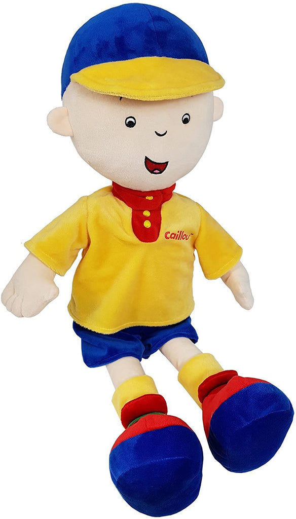 Caillou Huggable Plush 24 Inch Large Stuffed Doll TV Cartoon Character BRAND NEW - figurineforall.com