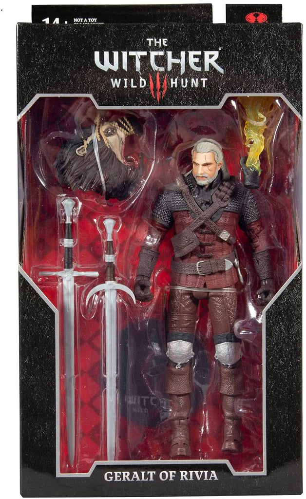 The Witcher Gaming Geralt Of Rivia Wolf Armor 7 Inch Action Figure - figurineforall.com
