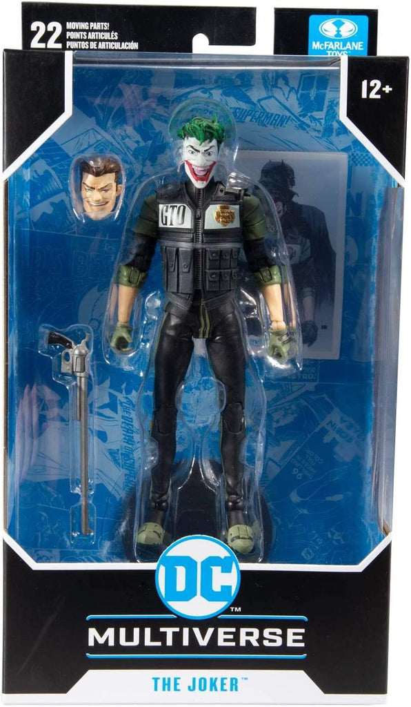 DC Multiverse Comics The Joker: Batman White Knight 7 Inch Action Figure - figurineforall.com