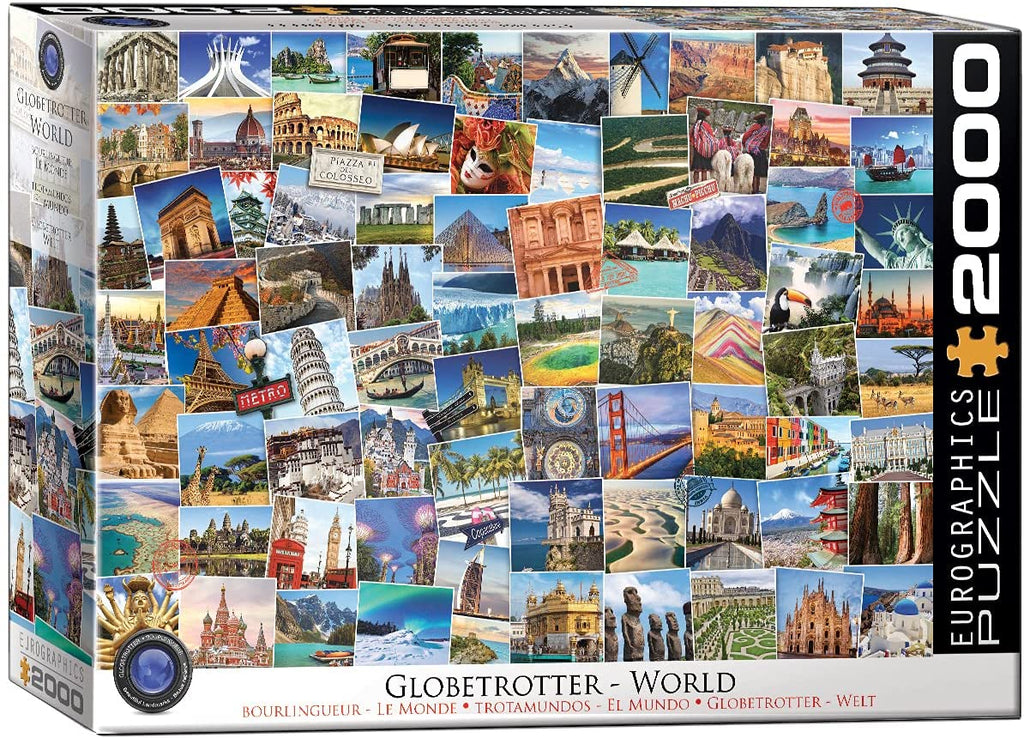 Puzzle 2000 Piece - World GlobetrotterJigsaw Puzzle 8220-5480 - figurineforall.com