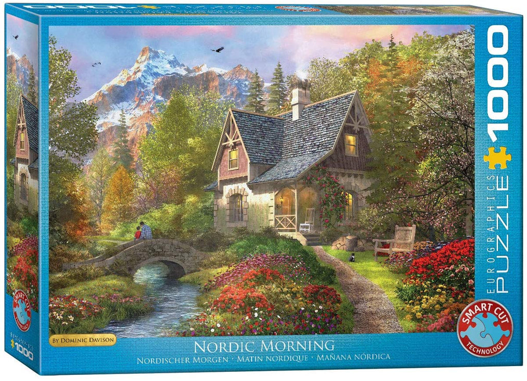 Puzzle 1000 Piece - Nordic Morning by Dominic Davison Jigsaw Puzzle 6000-0966 - figurineforall.com