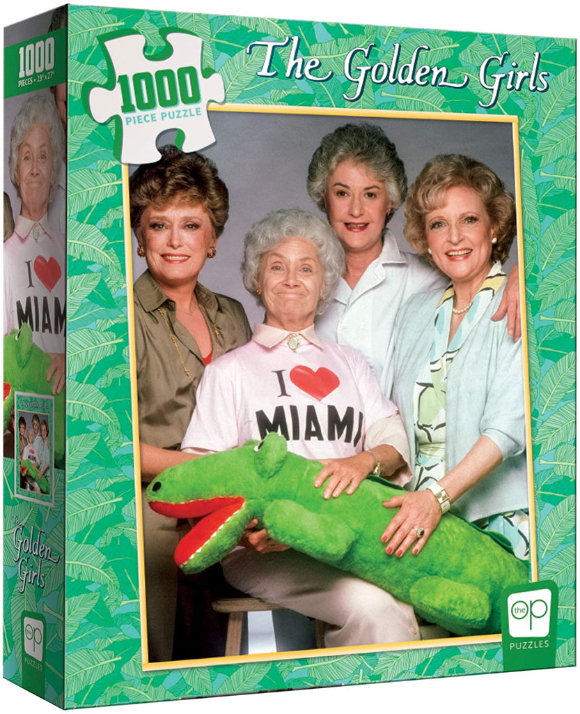 Puzzle 1000 Piece - The Golden Girls I Heart Miami Jigsaw Puzzle - figurineforall.com