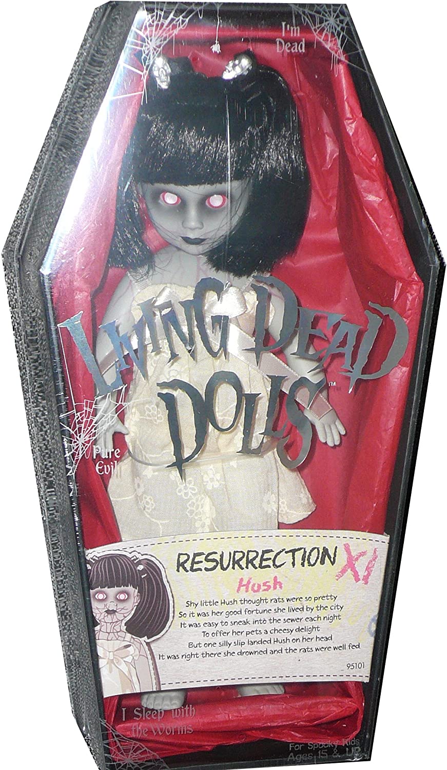 Living Dead Dolls Resurrection XI (11) Exclusive - Hush 10 Inch