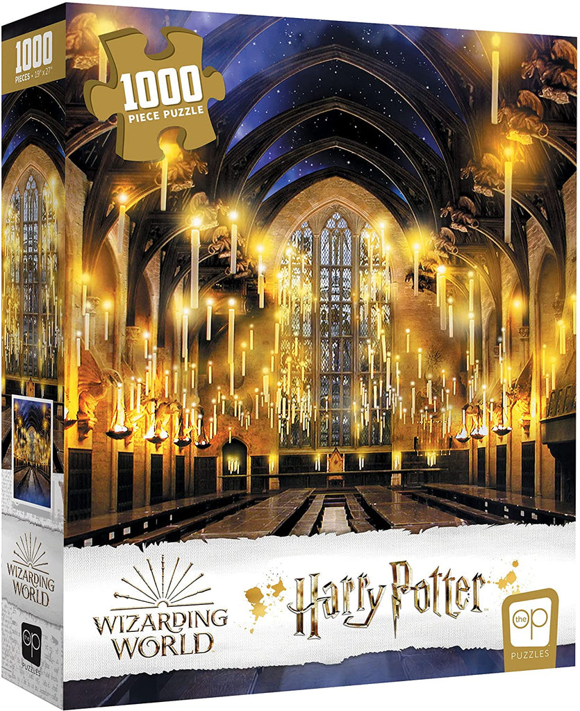 Puzzle 1000 Piece - Harry Potter Hogwarts Great Hall Jigsaw Puzzle - figurineforall.com