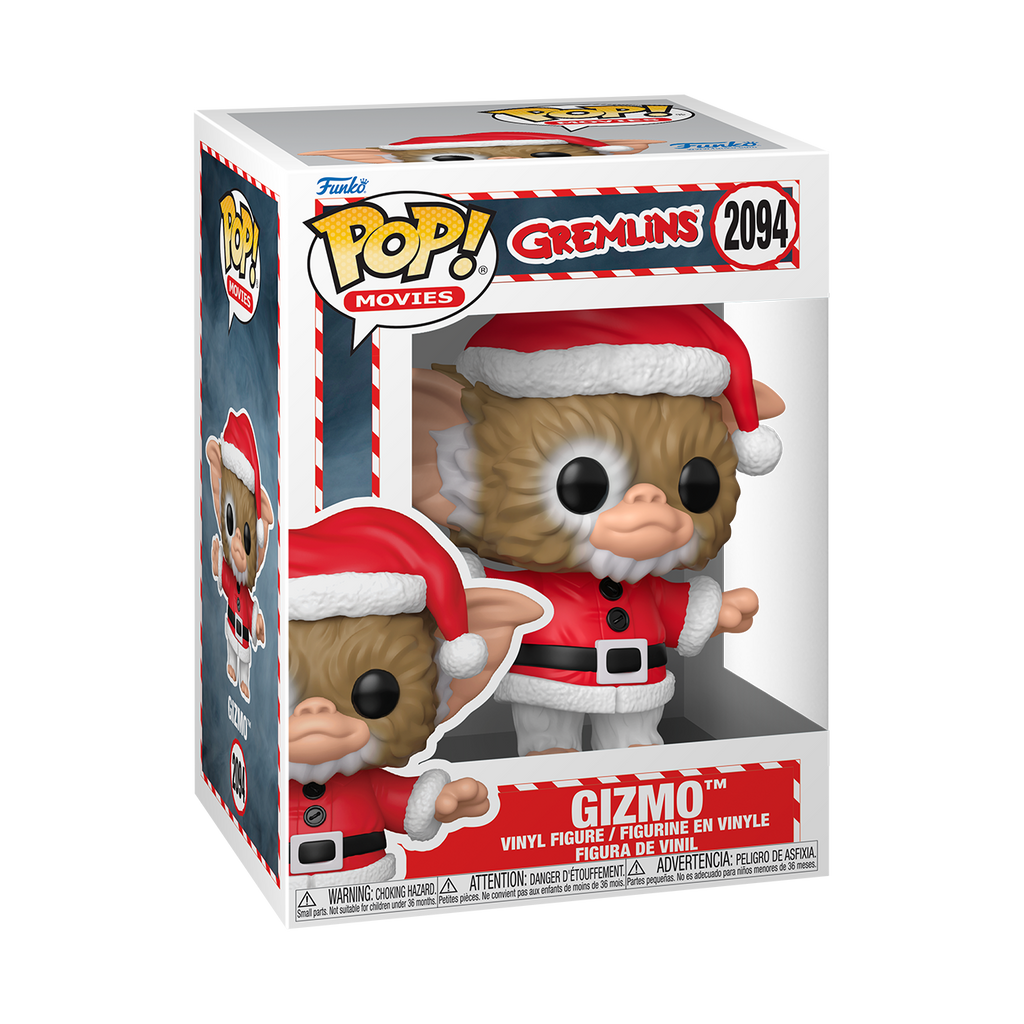 Pop Movies Gremlins 3.75 Inch Vinyl Figure - Gizmo Santa (Holiday) #2094
