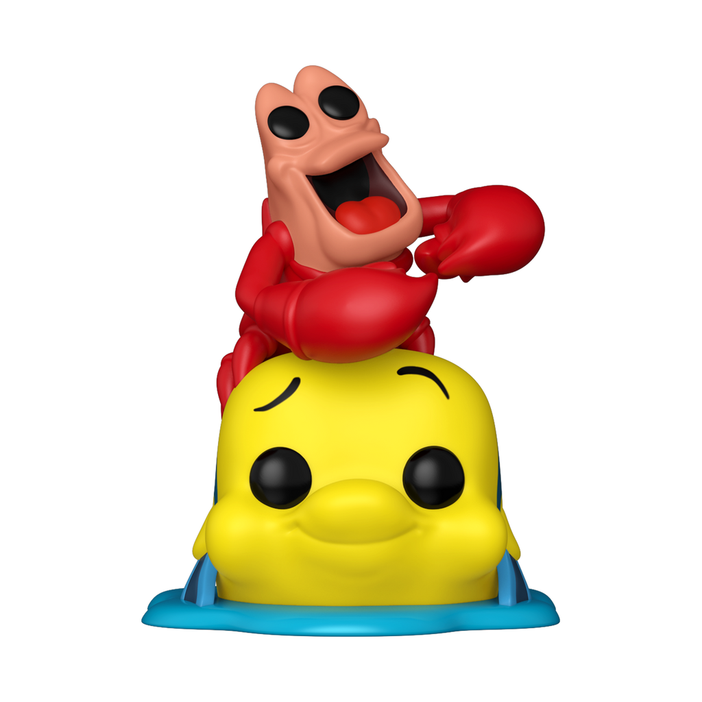Pop Disney The Little Mermaid 3.75 Inch Vinyl Figure - Sebastian and Flounder #1756