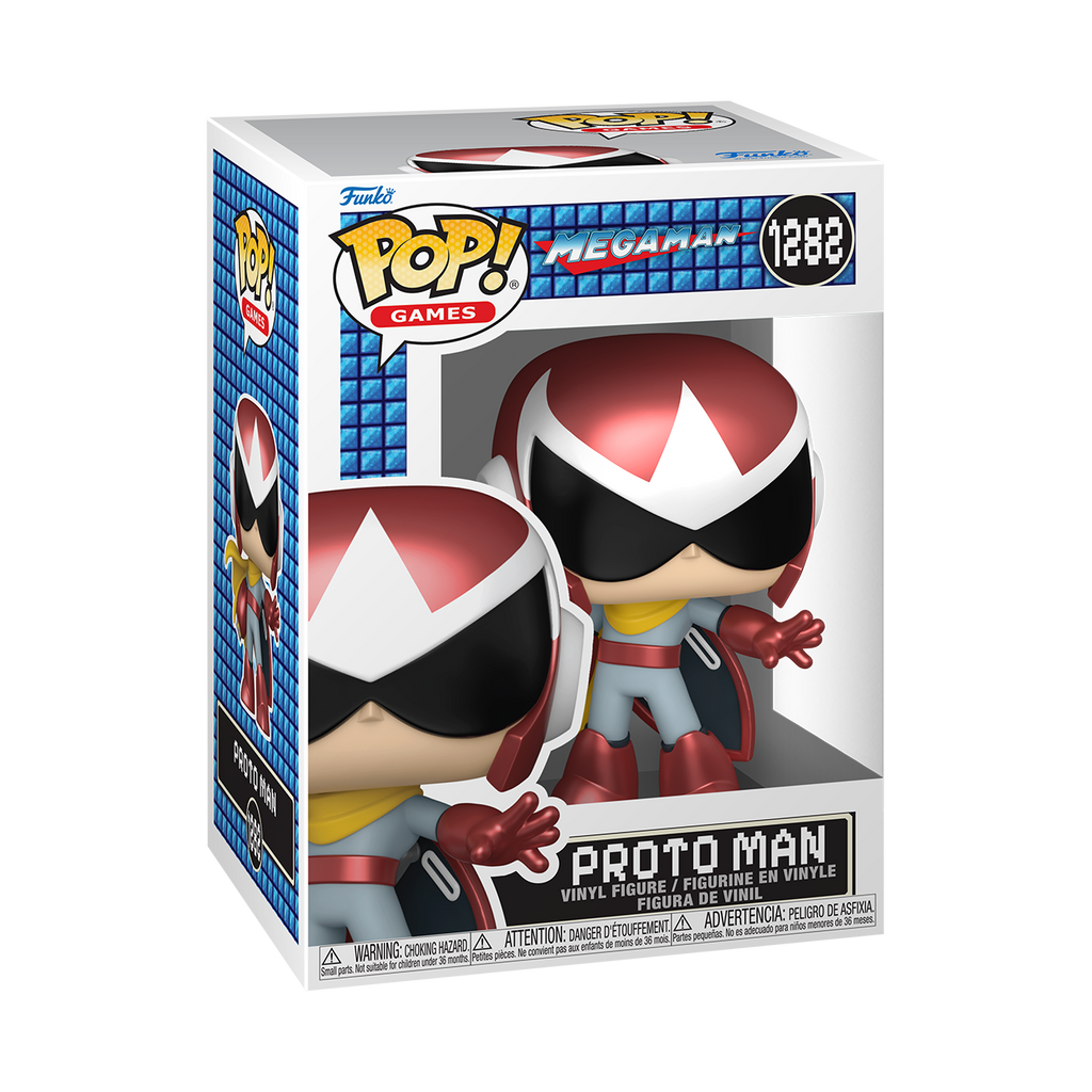 Pop Games Megaman 3.75 Inch Vinyl Figure - Proto Man #1282