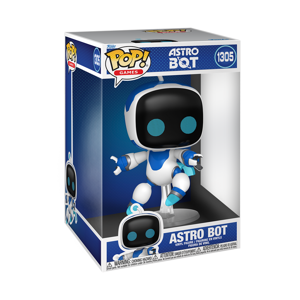 Pop Games Astro Bot Jumbo 10 Inch Vinyl Figure - Astro Bot #1305