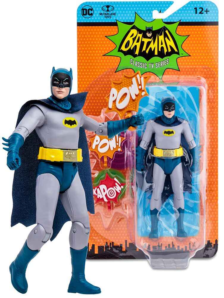 Batman DC Retro 66 Classics TV Series 1960s Wave Batman Inch
