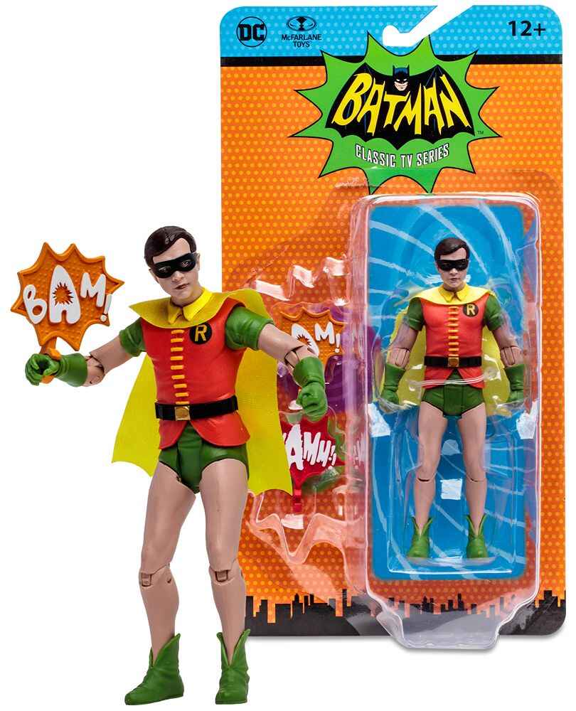 Batman DC Retro 66 Classics TV Series 1960s Wave 8 Robin 6 Inch Action Figure