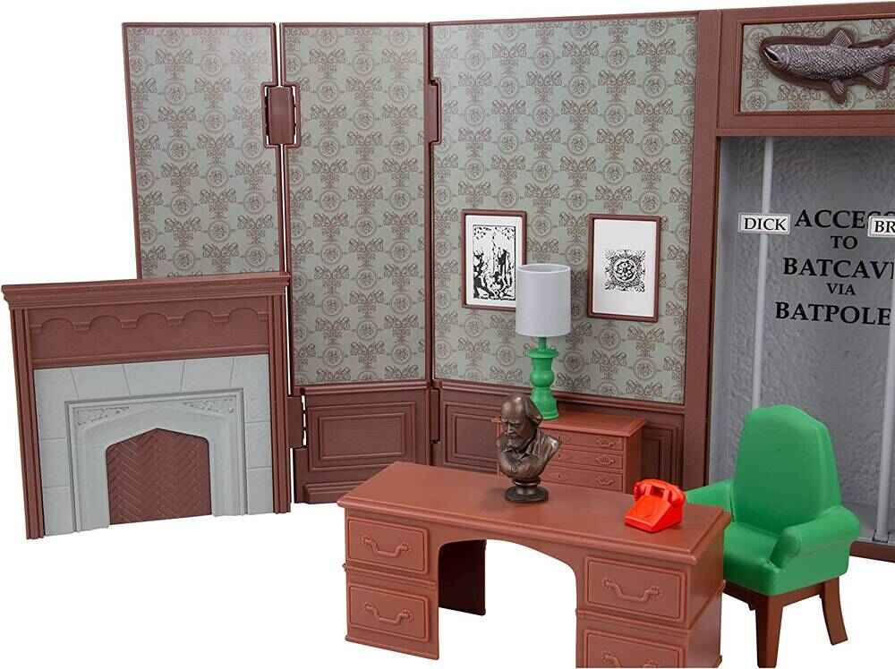 Batman DC Retro 66 Classics TV Series 1960s Wayne Manor Library