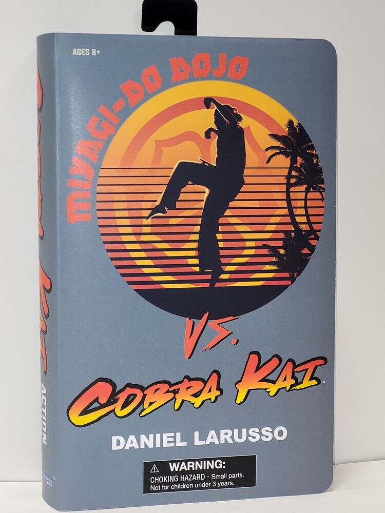 Cobra Kai SDCC 2022 VHS Package Daniel Larusso 7 Inch Action Figure