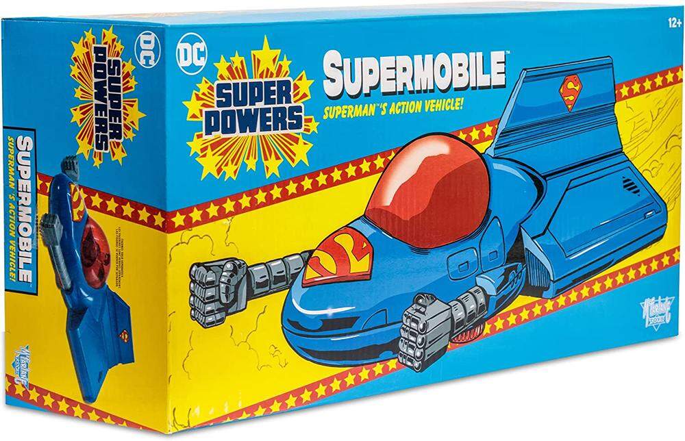 DC Collectibles Super Powers Wave 1 Vehicles Supermobile Action Figure