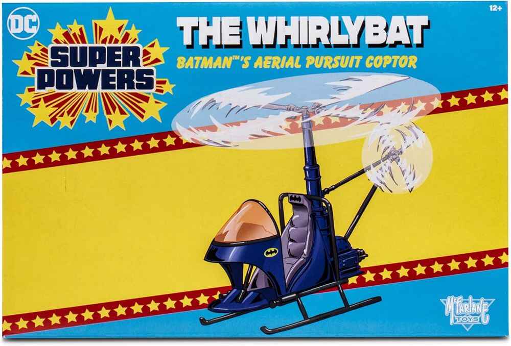 DC Collectibles Super Powers Wave 5 The Whirly Bat 5 Inch Vehicles