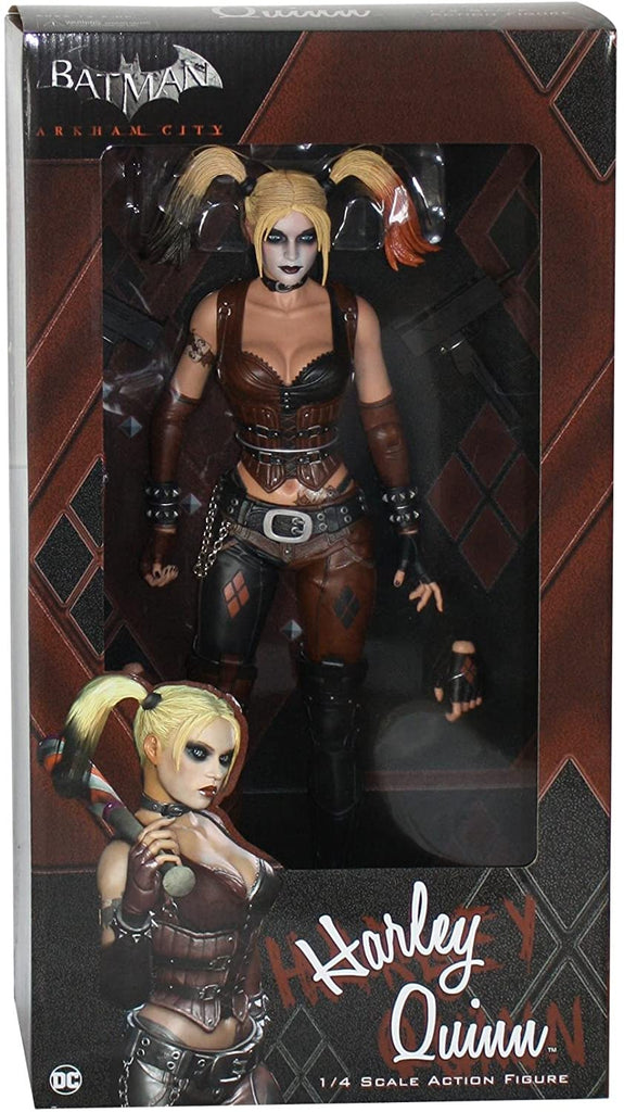 DC Comics Arkham City Harley Quinn 18 Inch 1/4 Scale Action figure - figurineforall.com