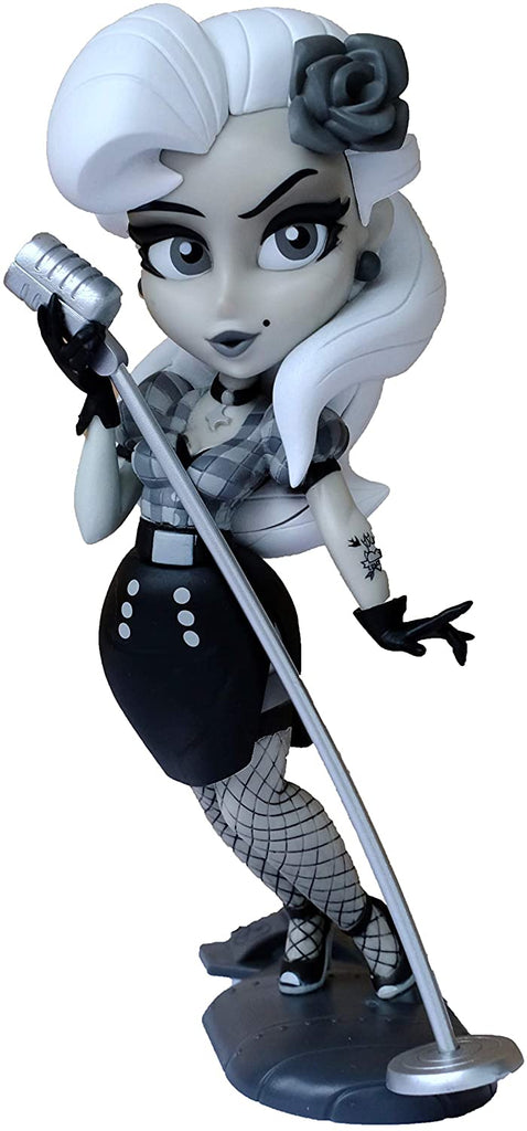 DC Comics Bombshells Black Canary Black and White 7 Inch Vinyl