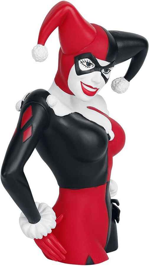 DC Harley Quinn 8 Inch PVC Figural Bank